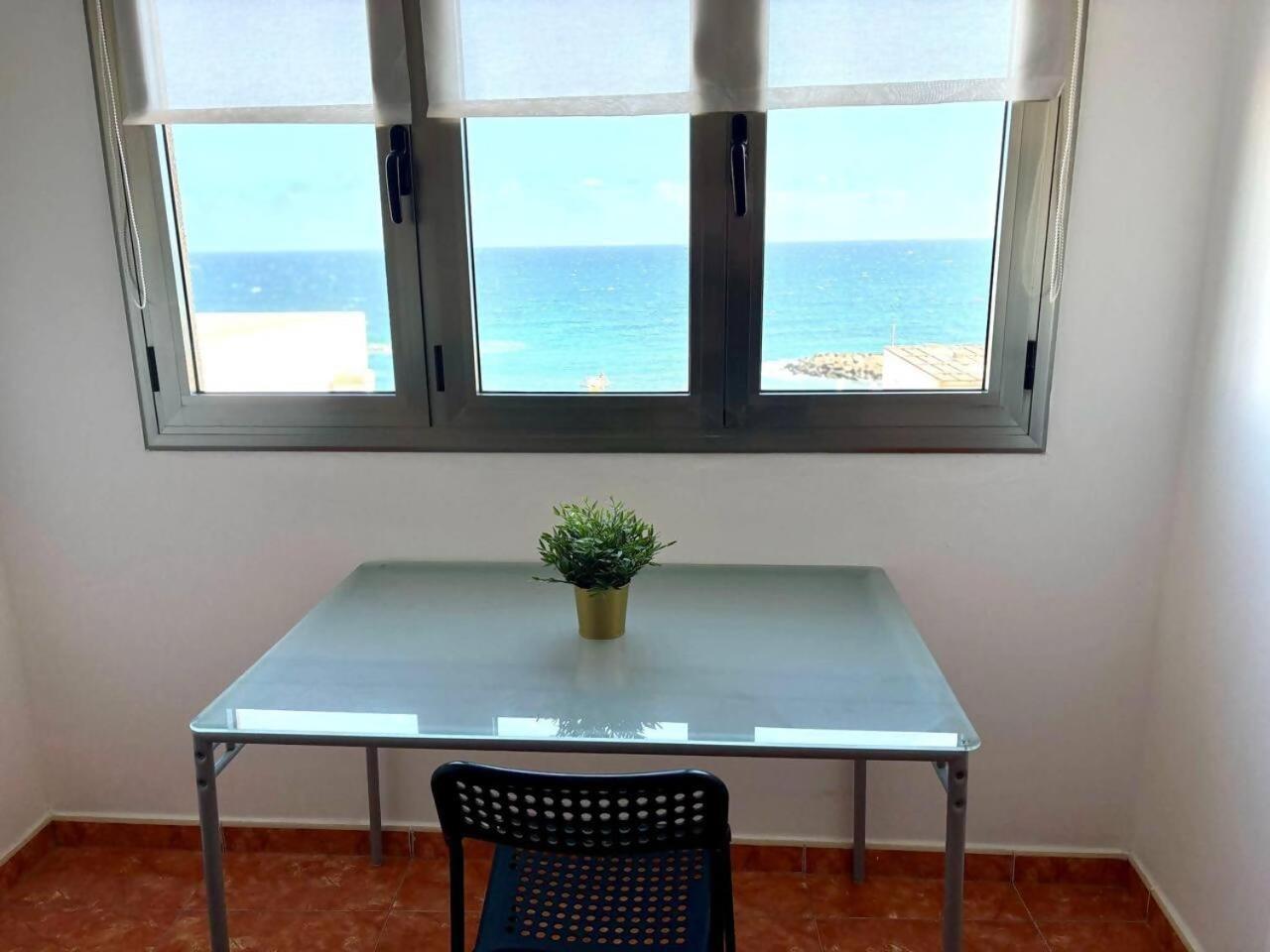 Playa Azul Amplio Y Luminoso Con Vistas Al Mar Daire Pozo Izquierdo Dış mekan fotoğraf